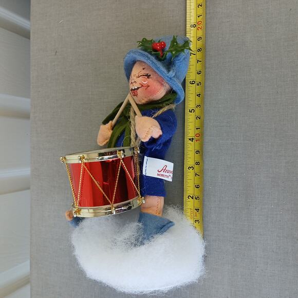 Annalee Dolls Vintage 1971 Little Drummer Boy collectible holiday decor - Picture 9 of 14